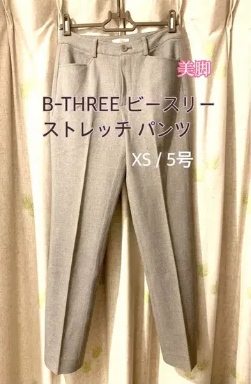 B-Three 비쓰리 팬츠 스트레치 브라운 XS / 5호