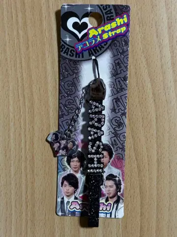 [레어] ARASHI 스트랩형 키링