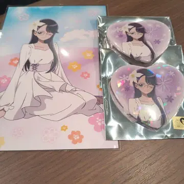 하트캐치 프리큐어 츠키카게 유리 캔뱃지 홀로그램 구매 혜택 엽서