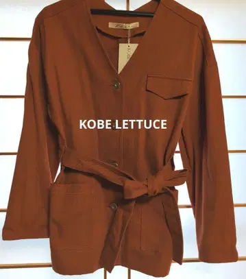 KOBE LETTUCE 미사용 브라운 테일러드 자켓