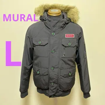 MURAL 블랙 다운 자켓