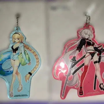 FGO 잔 다르크 알타 빅 플레이트 키링 세트