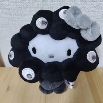 블랙 미야쿠미야쿠 변신 봉제 인형 [ 키티 ] 카라비너 포함