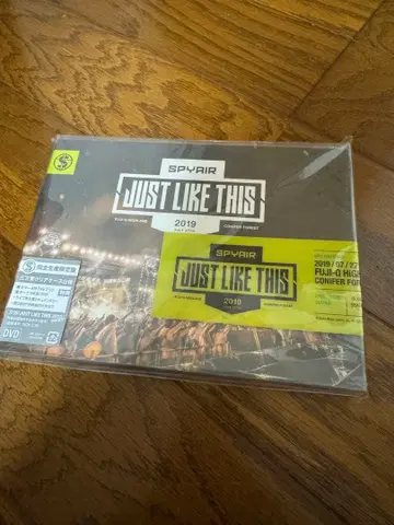 SPYAIR JUST LIKE THIS DVD 2019