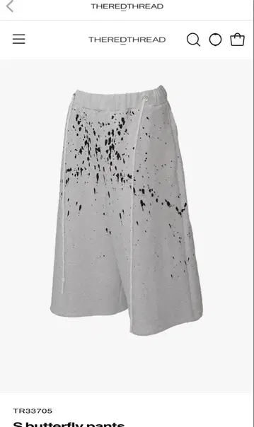 S butterfly pants theredthread