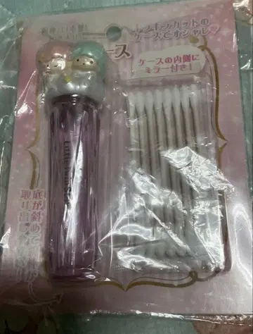 산리오 키키라라 면봉 케이스 (거울 포함) 2014년 제조 단종품