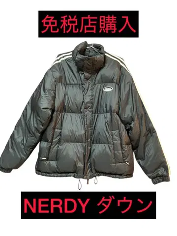 NERDY 리버서블 다운 자켓 면세점 구매 한국