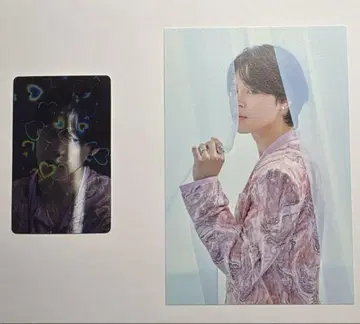 BTS PROOF 지민 트레이딩 카드 (흠집 있음) & 엽서 세트