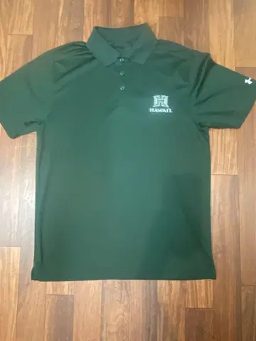 하와이 대학 언더아머 피케 셔츠