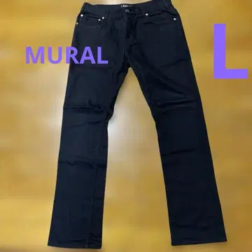 MURAL 블랙 데님 L 사이즈