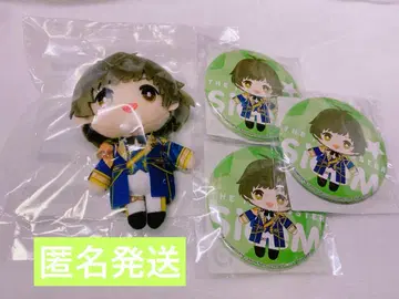 SideM 세가 럭키 쿠지 봉제 인형 캔뱃지 아키즈키 료