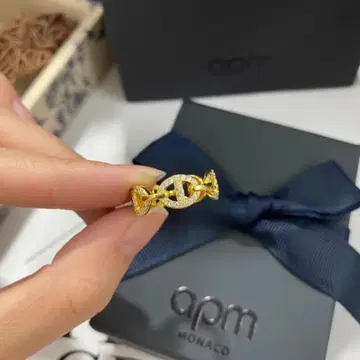 apm 인피니티 모티브 반지