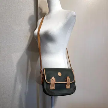 TRUSSARDI 숄더백 그린 x 베이지 bg162