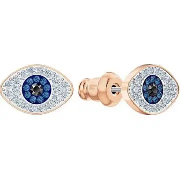 새상품급 스와로브스키 SWAROVSKI 이블 아이 디자인 귀걸이