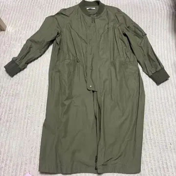 올리브 모즈 코트 집업