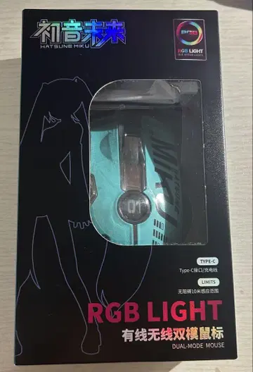 하츠네 미쿠 마우스 게이밍 RGB