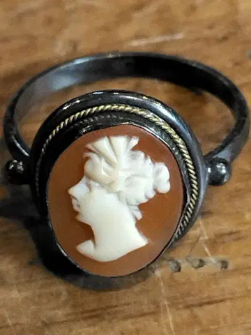 Donadio 카메오 반지 도나디오 8호 실버?