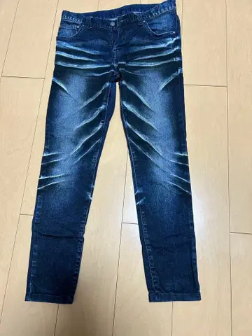 토네이도 마트 데미지 데님 S