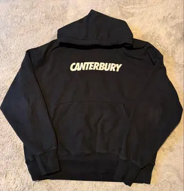 canterbury 블랙 후드티 XL