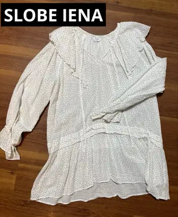 SLOBEIENA 도트 블라우스