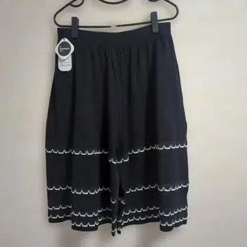 IMAKOKONI 블랙 가우초 팬츠 XL