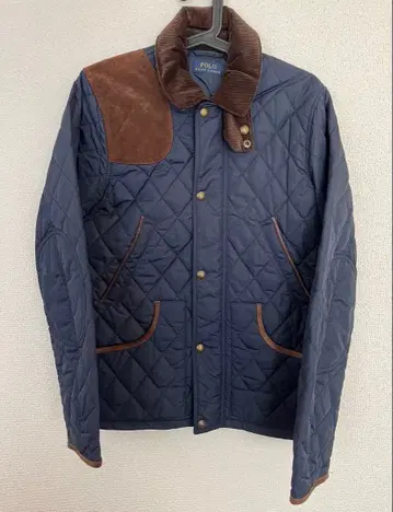 폴로 랄프로렌 퀼팅 자켓: 네이비