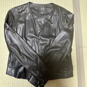 가죽 자켓 블랙