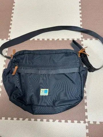 KARRIMOR 네이비 나일론 숄더백
