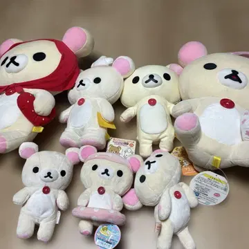 리락쿠마 봉제 인형 코리락쿠마 리락쿠마 대중 7세트