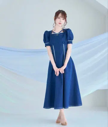 rosemuse lace denim dress rosemuse