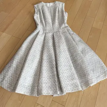 르네 Rene 원피스 36 TISSUE사 자카드 원단