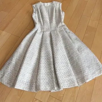 르네 Rene 원피스 36 TISSUE사 자카드 원단