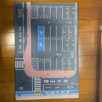디오라마 주차장 매트 1/64