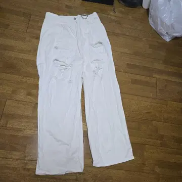 빈티지 메이크 와이드 테이퍼드 데님