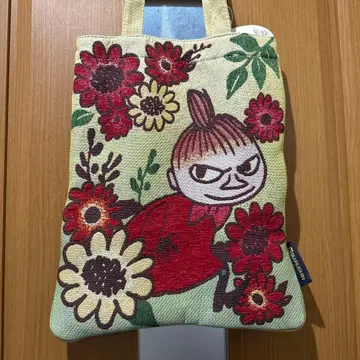 레어 택 포함 MOOMIN 리틀 미이 고블랑 직조풍 토트백