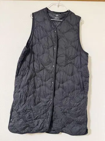 UNIQLO 울트라 라이트 다운 다운 롱 베스트 XL
