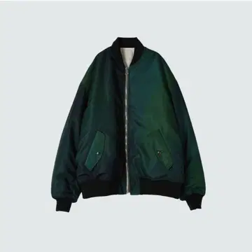 YOKE 그라데이션 프린트 봄버 자켓 사이즈 1 MA-1