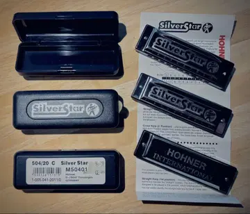 Silver Star HOHNER사제 C키 A키 D키 3종 세트