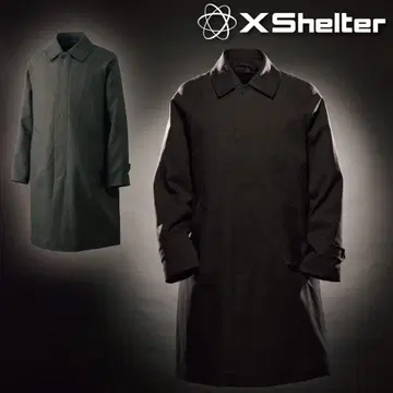 워크맨 XShelter 블랙 스텐카라 코트 L 사이즈