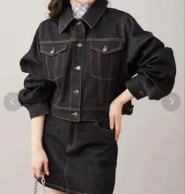 후즈 후 치코 데님 셋업