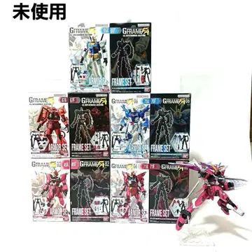 미사용 G FRAME G프레임 건담 자쿠 SEED 종합 세트