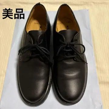 새상품급 KLEIMAN 클레망 블랙 가죽 스트링 슈즈 36 사이즈