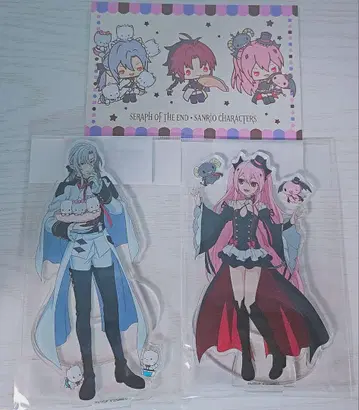종말의 세라프 산리오 아크릴 스탠드 페리드 쿠루루 + 엽서
