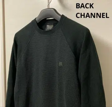 백 채널 와플 맨투맨 트레이닝복 남성용 XL