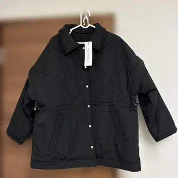 퀼팅 자켓 블랙 LL