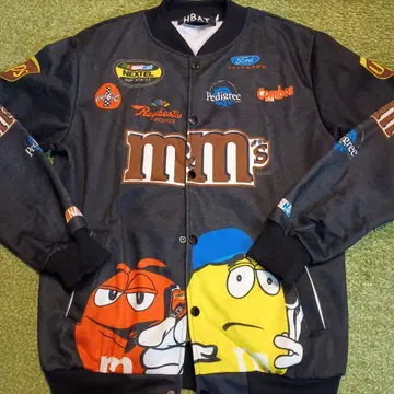 새상품급 HBAT M&Ms 레이싱 자켓 L 사이즈 속기모