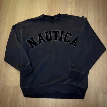 NAUTICA 네이비 크루넥 트레이닝복