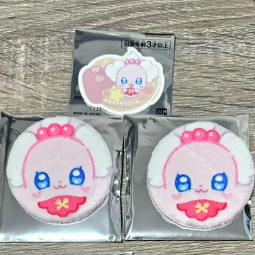 푸치큐아 보아 캔뱃지 스티커 페코린 세트