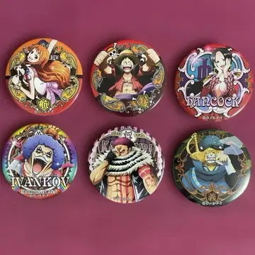 원피스 캬라 캔뱃지 루피 나미 행콕 이와짱 카타쿠리 페드로