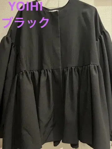 YOIHI 프릴 개더 자켓